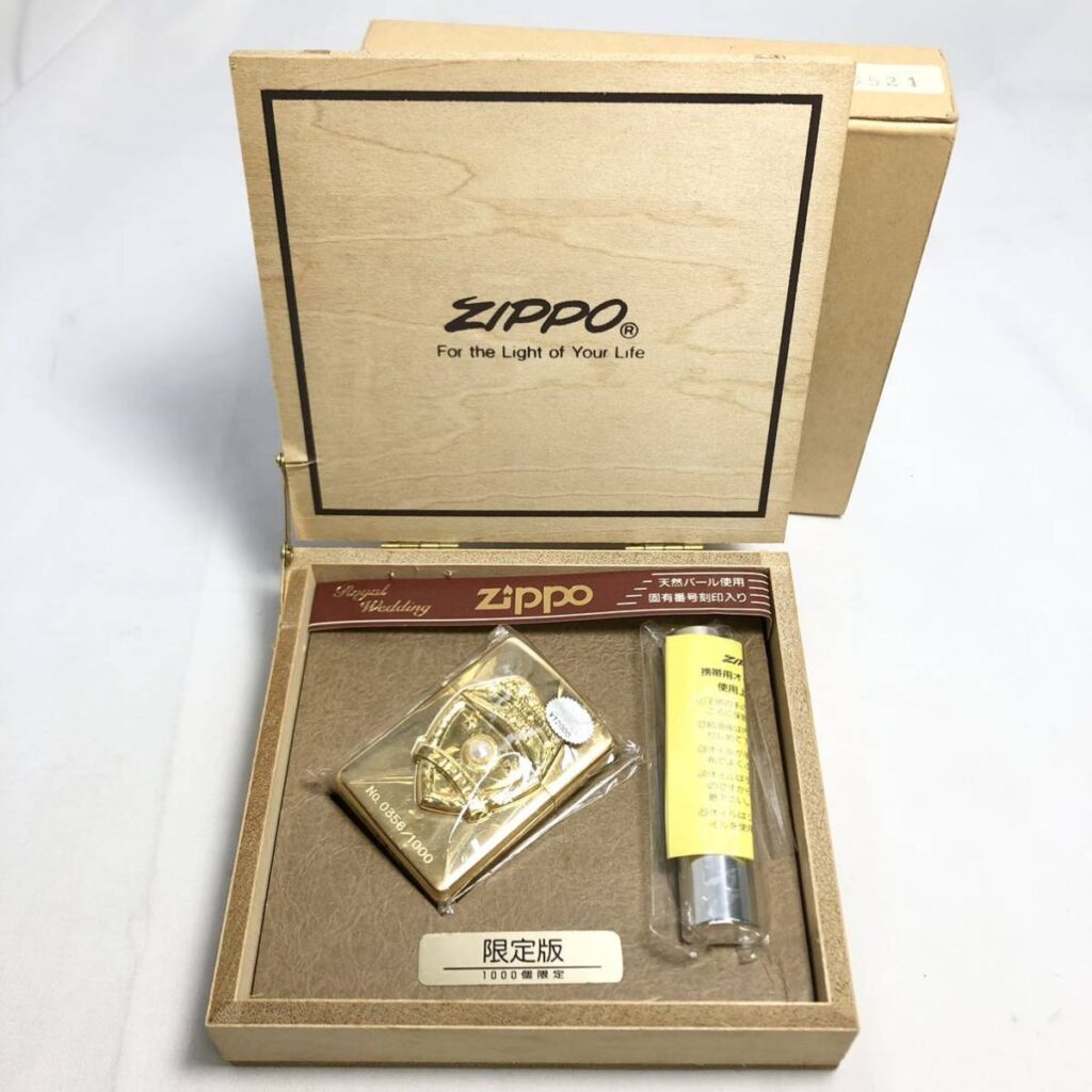 ZIPPO 限定1000個 真珠細工 1997年製の買取実績 | 買取専門店さすがや