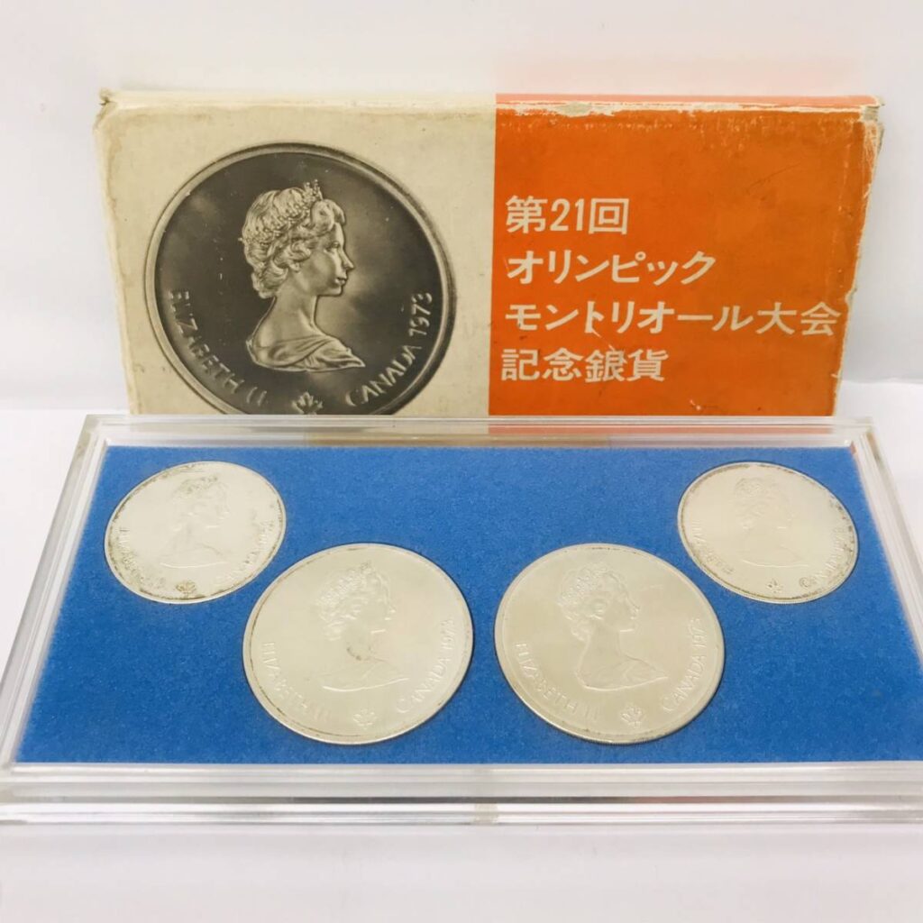 第21回 1973年 オリンピック モントリオール大会 記念銀貨