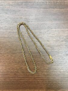 コンビネックレス　Pt850/K18