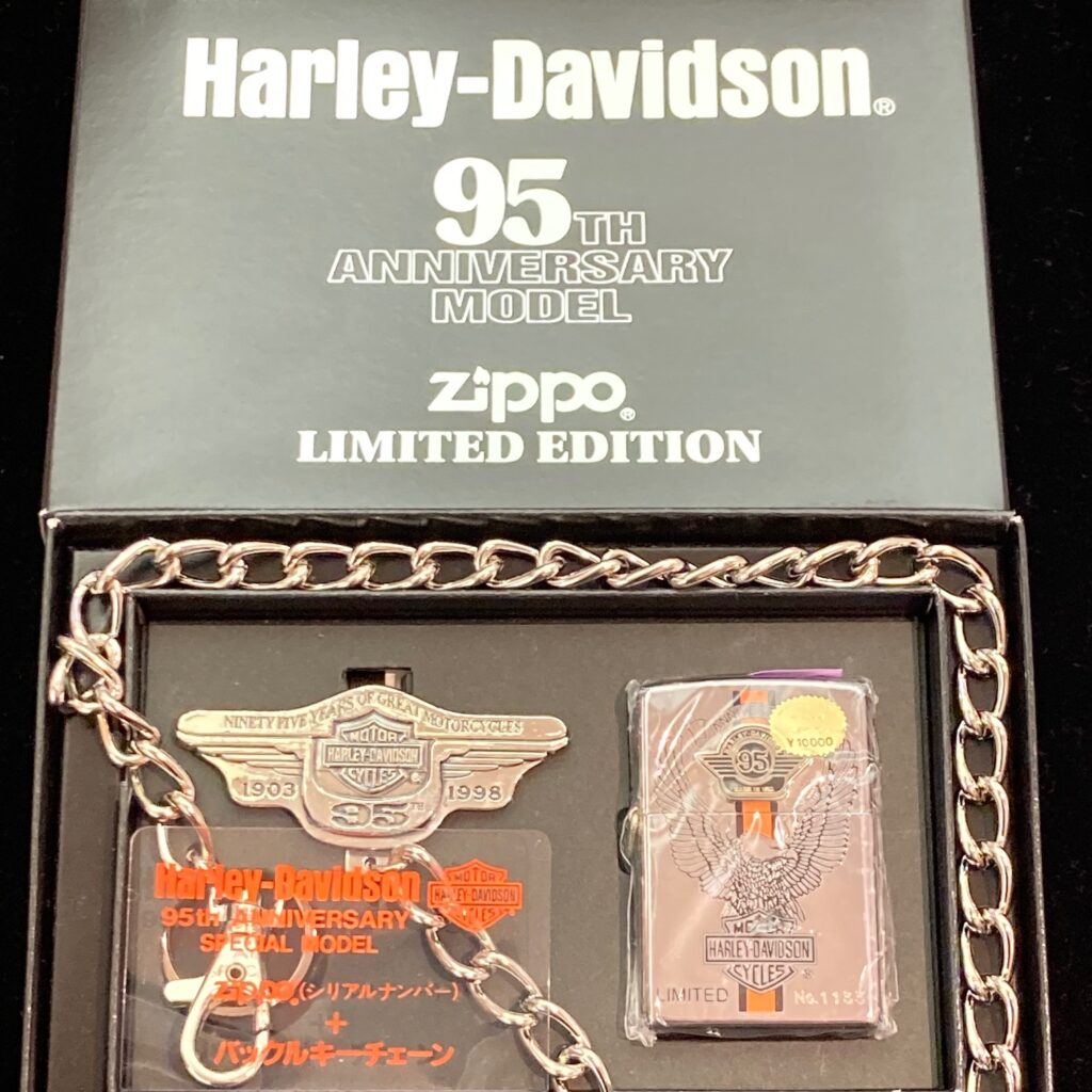 ZIPPO Harley Davidson Limited Edition ジッポライターの買取実績