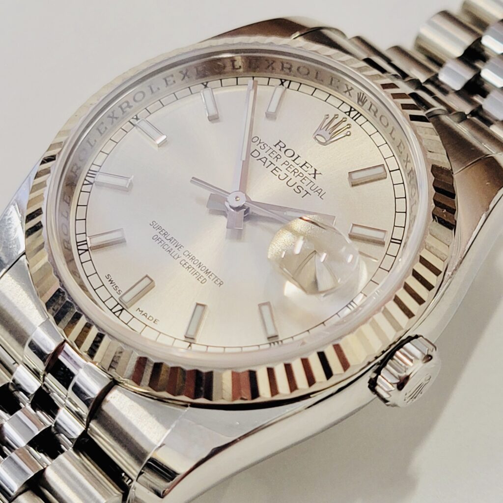 ROLEX　ロレックス　デイトジャスト　116234　ランダム　2018年 ロレックス デイトジャスト 116234 シルバーダイヤル 2007～2008年製