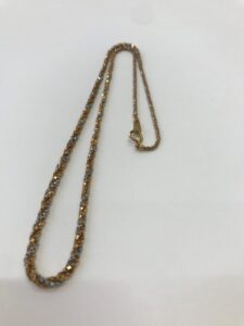 Pt850/K18 ネックレス