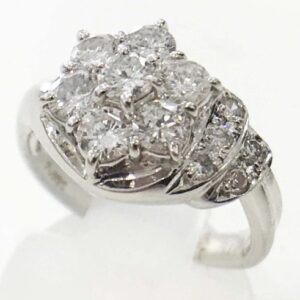 Pt900　ダイヤモンドリング