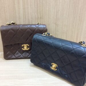 CHANEL シャネル マトラッセ ショルダーバッグ ブラック 黒 ブラウン 茶