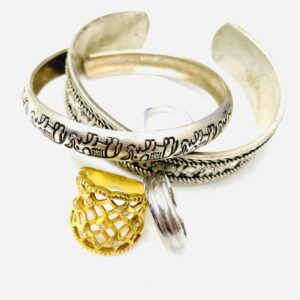 K18 Pt900 SV925  メレダイヤ付きリング ブレスレット 貴金属 まとめ