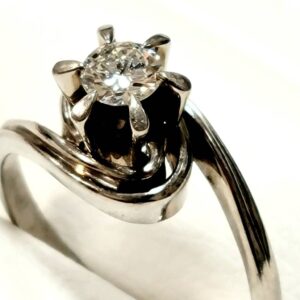 Pt900 プラチナ ダイヤリング