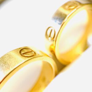 Cartier カルティエ　ゴールドペアリング