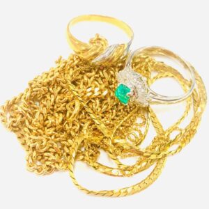 18金 Pt850 エメラルド ゴールド プラチナジュエリーアクセサリーおまとめ