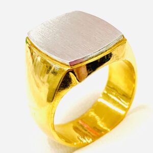 純金 プラチナ コンビリング