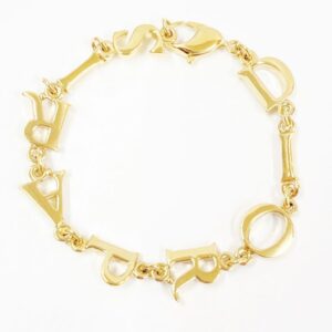 Christian Dior クリスチャンディオール ロゴブレスレット