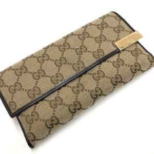 GUCCI グッチ GGキャンバス 長財布