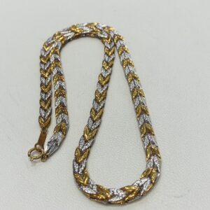 K18/pt850コンビネックレス