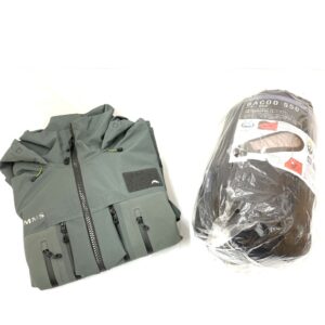 SIMMS シムス G3 Guide Tactical Jacket & BACOO バクー 550 シュラフ