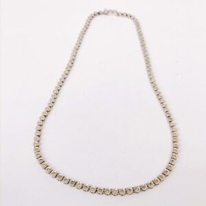 Pt900 ダイヤ付 テニスネックレス