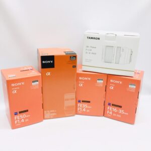 SONY カメラレンズ おまとめ