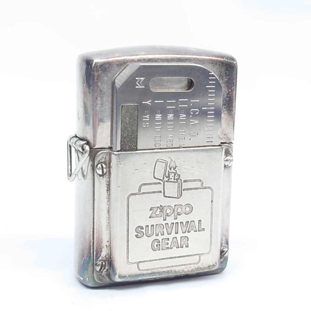 ZIPPO 新品 未使用品 1994年製 ZIPPO ジッポ SURVIVAL GEAR サバイバルギア サバイバルツール オイル ライター USA