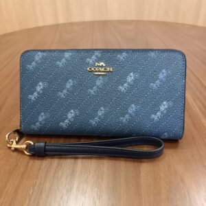 COACHラウンドファスナー長財布