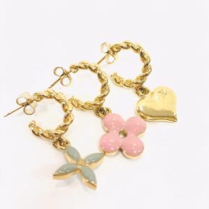 ルイヴィトン モノグラム・ハート ピアス