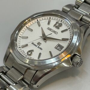 セイコー グランドセイコー メンズ クォーツ QZ デイト 白文字盤 SBGX033 9F62-0A60 SEIKO GS