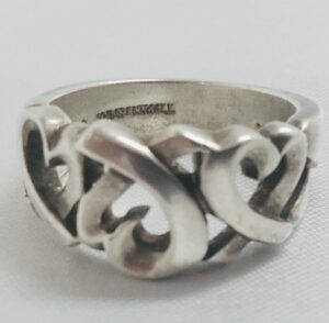 Tiffany&Co  SV925 ハート リング