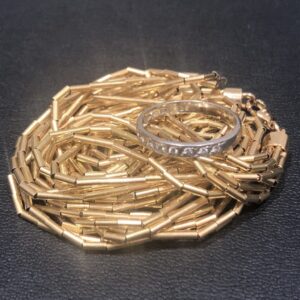 K18ネックレス / Pt900リング