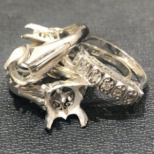 Pt900リング / K14WGリング