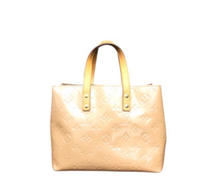 LOUIS VUITTON リード PM ハンドバッグ M91144PM モノグラムヴェルニ ベージュ