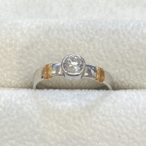 PT900/ K18 コンビ リング