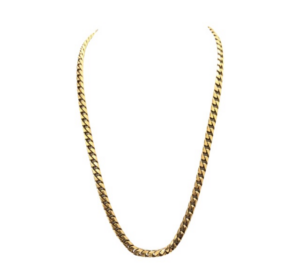 K18喜平ネックレス50cm 2面カット