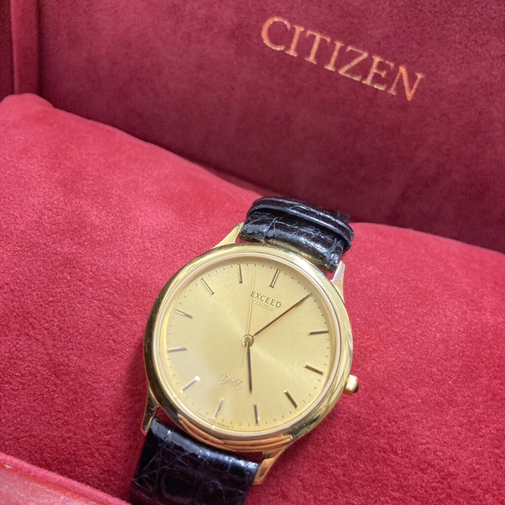 CITIZEN EXCEED シチズン エクシード 金時計の買取実績 | 買取専門店