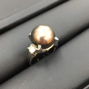 Pt900 パール リング