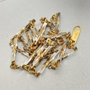 K18 Pt850 コンビネーション ネックレス
