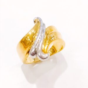 K18ベース Pt850リング