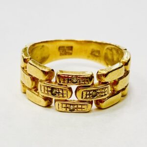 K18メレダイヤ0.04ctリング