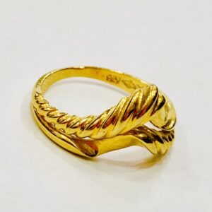 K18デザインリング