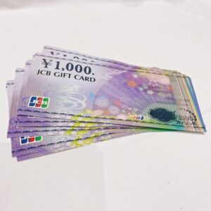 JCB GIFT CARD 1000円券
