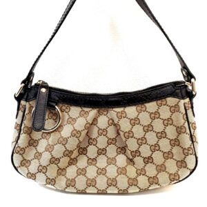 GUCCI グッチ GGキャンバス ハンドバッグ