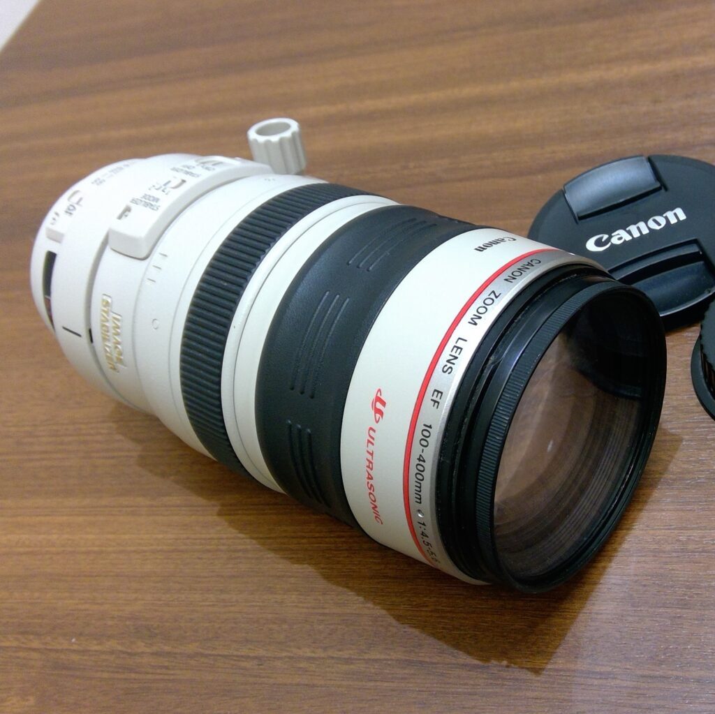 Canon　キヤノン　ズームレンズ　100‐400mm　一眼　望遠　買取実績