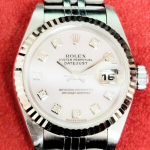 ROLEX デイトジャスト ピンク シェル フェイス 79174