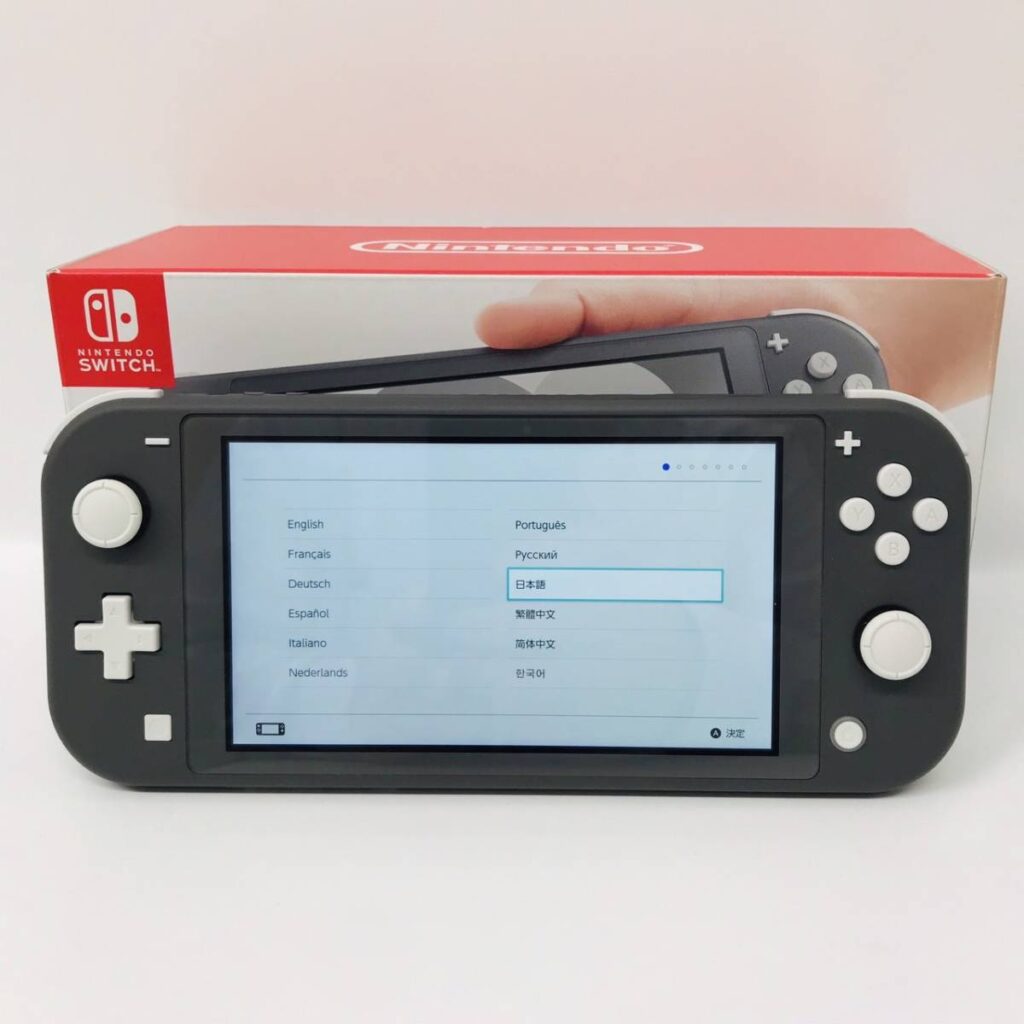 新品 ニンテンドースイッチライト グレー - 家庭用ゲーム機本体