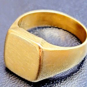 K18 印台 リング