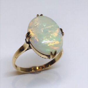K18オパール付きリング