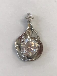 Pt900 ダイヤモンド0.321ct トップ