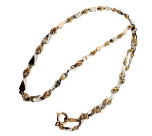 K18　PT850　ブレスレット