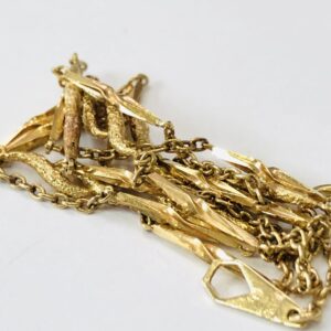 K18 デザインネックレス