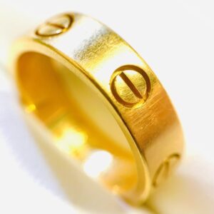 Cartier カルティエ ラブリング ブランドゴールドジュエリーリング