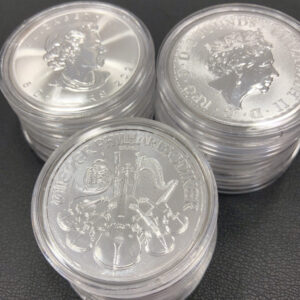 外国銀貨まとめ(メープル・ウィーン・ブリタニア)