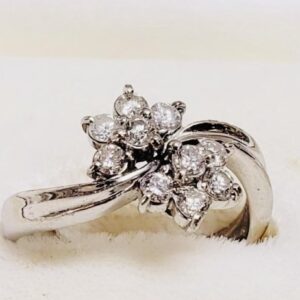 Pt900 ダイヤモンド リング