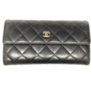 CHANEL シャネル ラムスキン 長財布