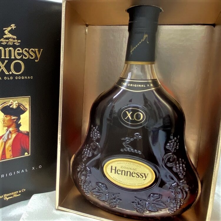 Hennessy ヘネシー XO 黒キャップ